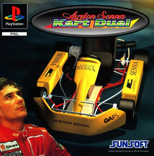 Ayrton Senna Kart Duel PS
