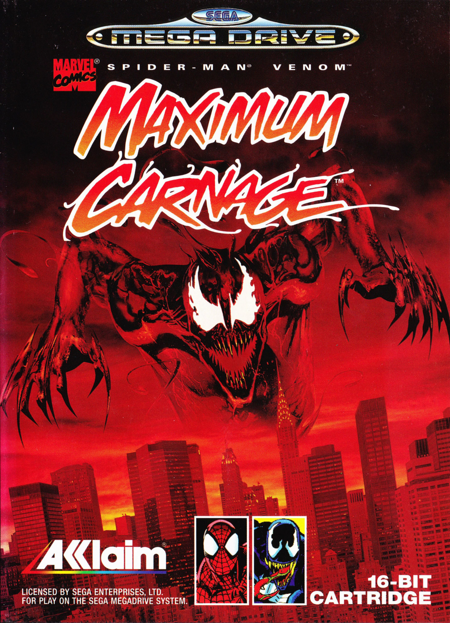 Spider-Man And Venom - Maximum Carnage