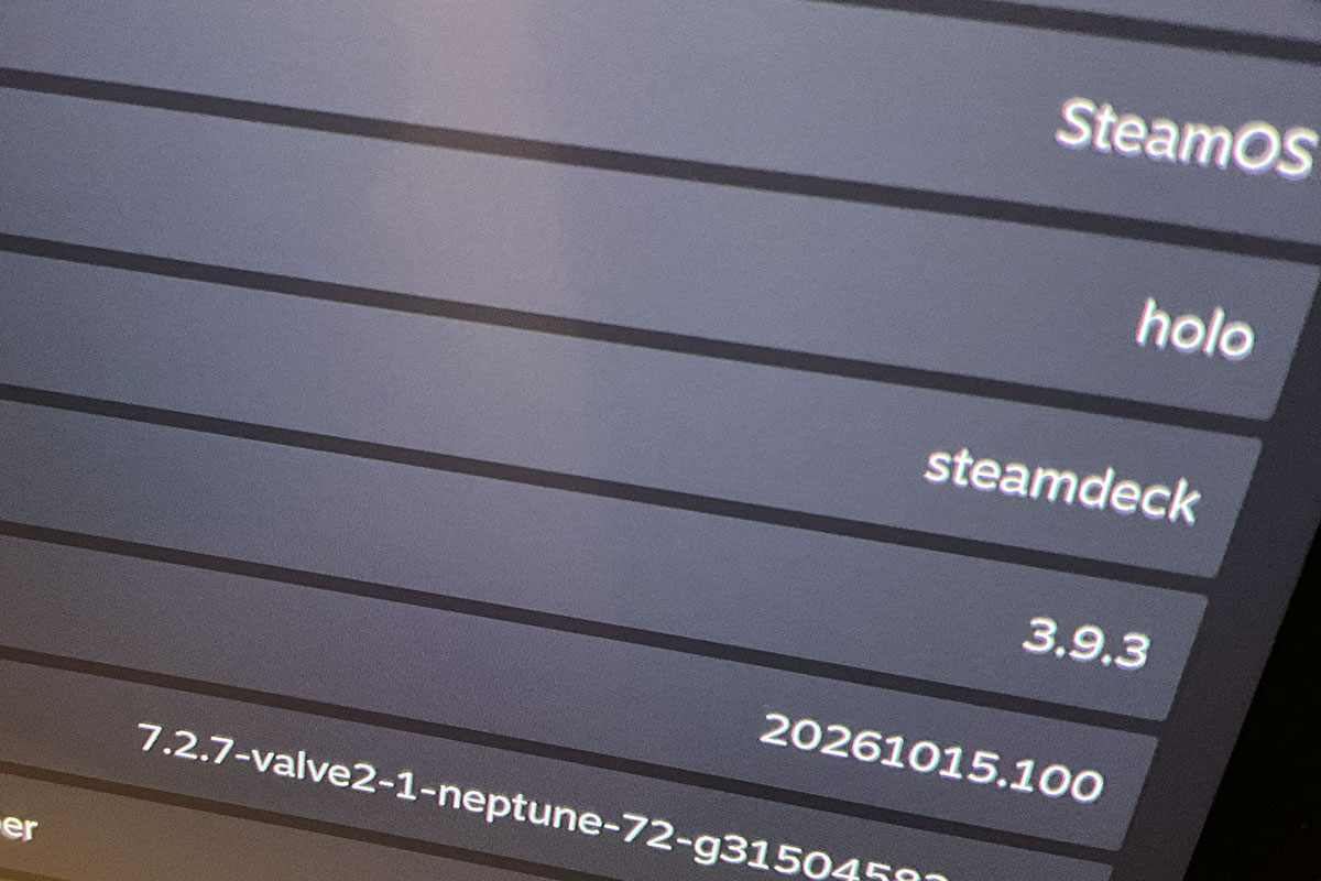 Ilmus SteamOS 3.9.3 beetaversioon, mis parandab mängude jõudlust ja süsteemi stabiilsust