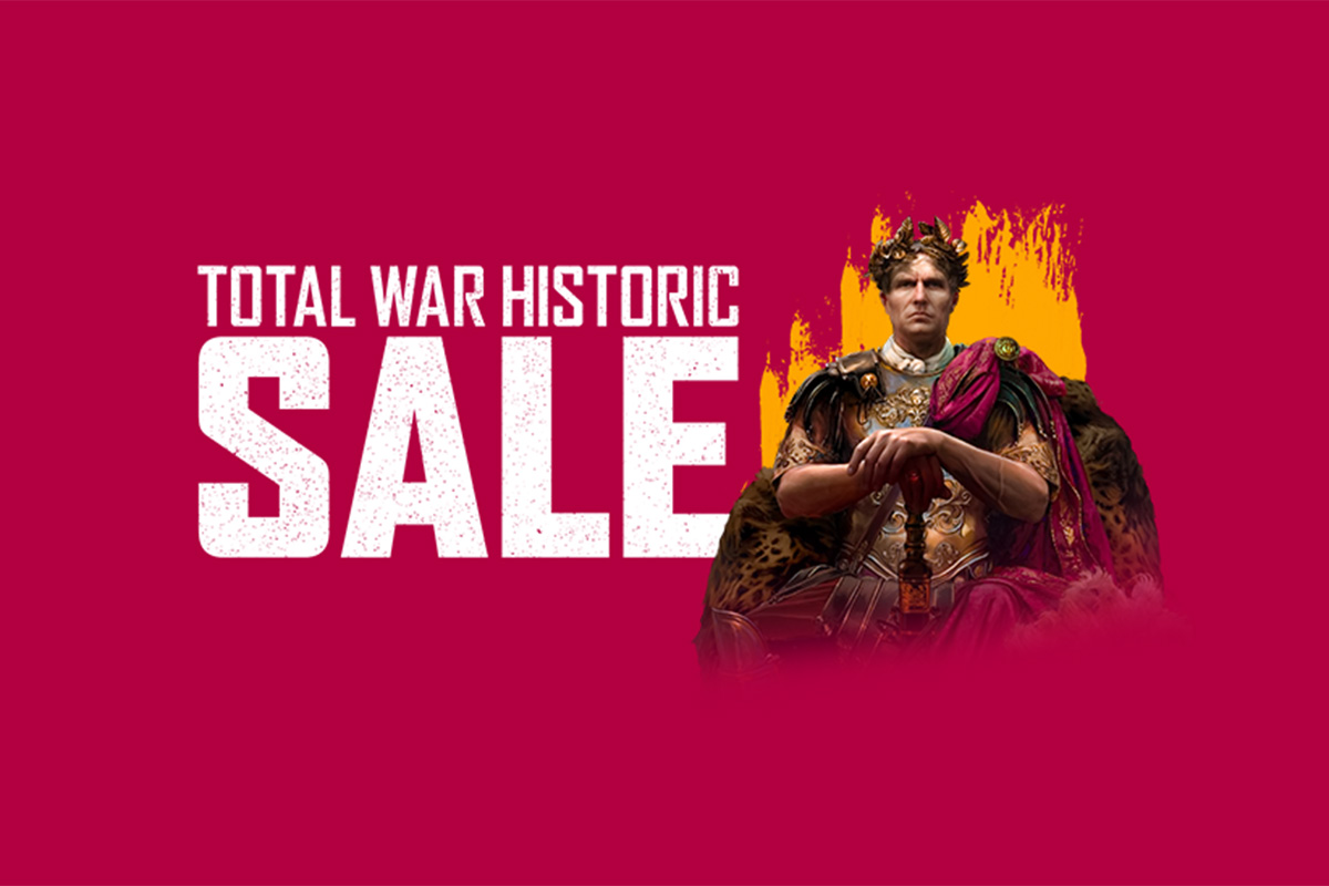 Veel üks päev on Total War mänguseeria mängud kuni 75% protsenti allahindlusega Steamis