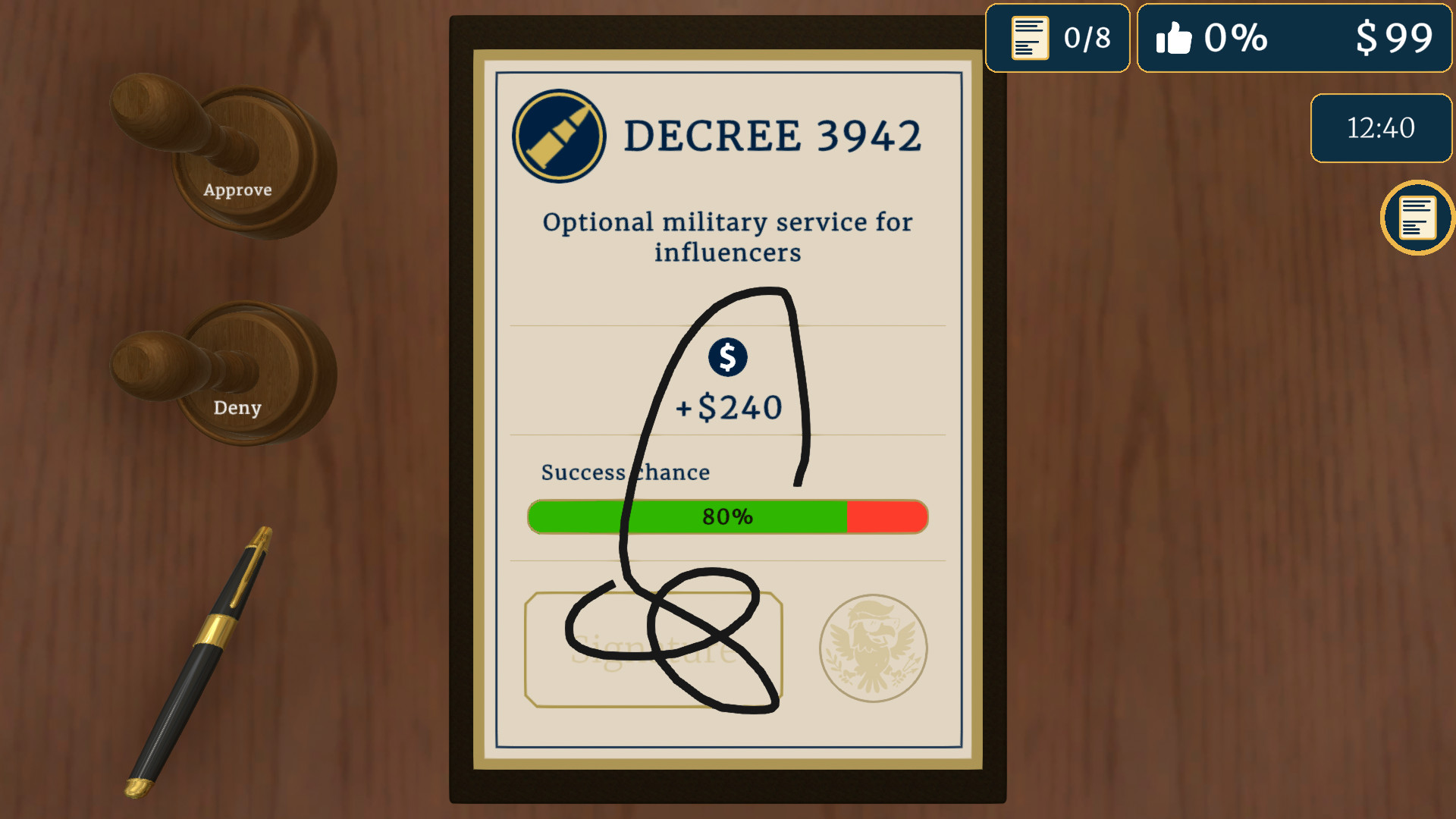 President Simulator 6648