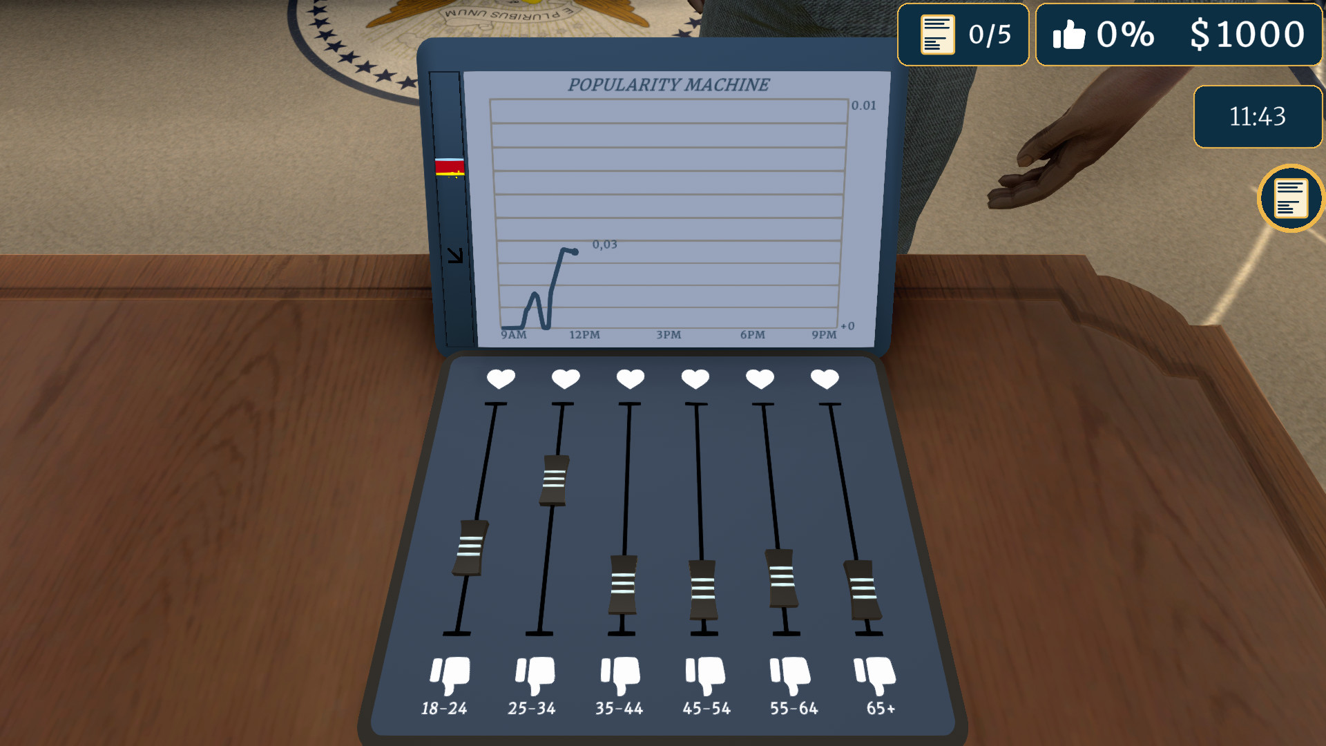 President Simulator 6650