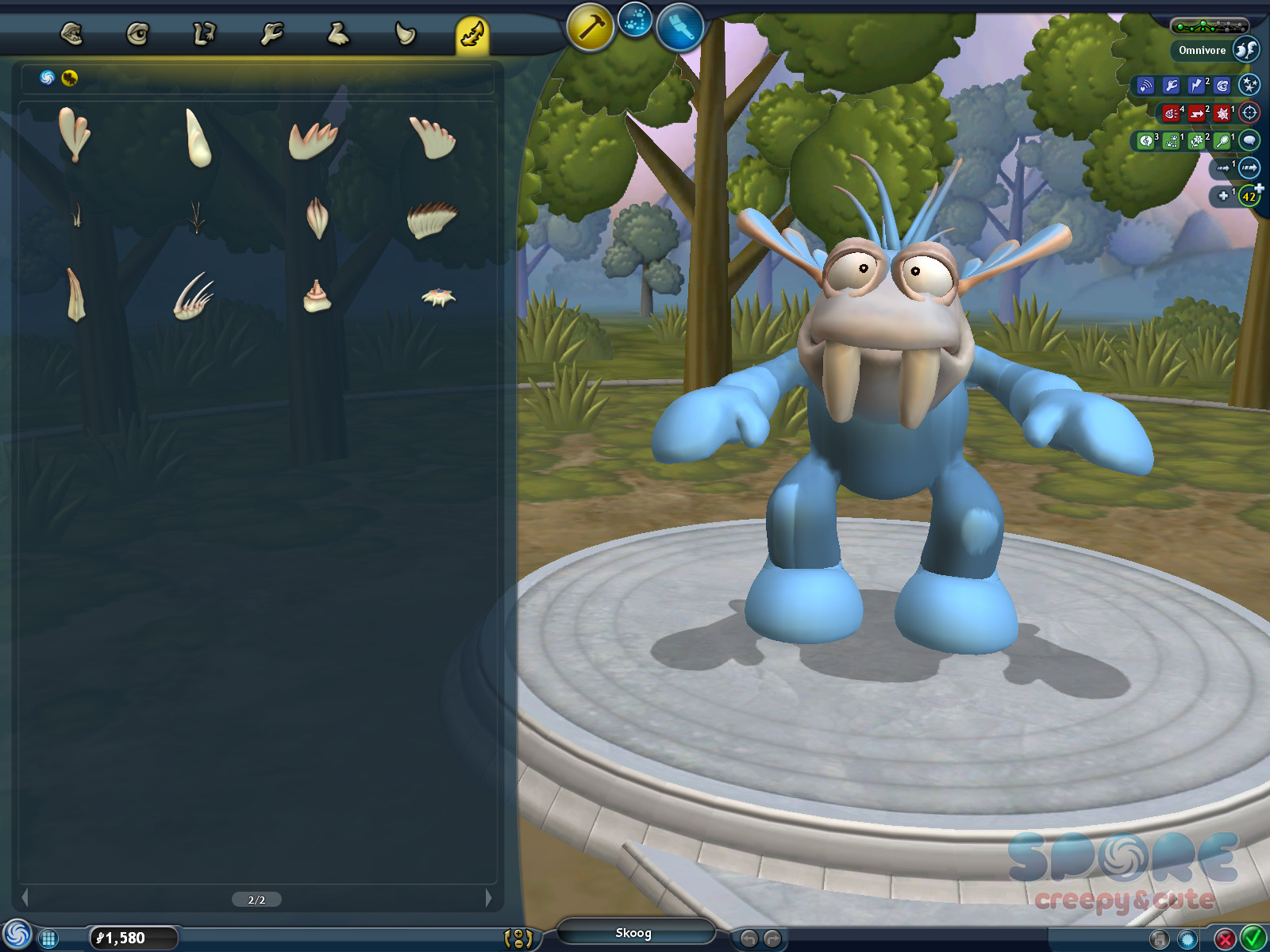 Spore: Cute & Creepy Parts Pack 3564