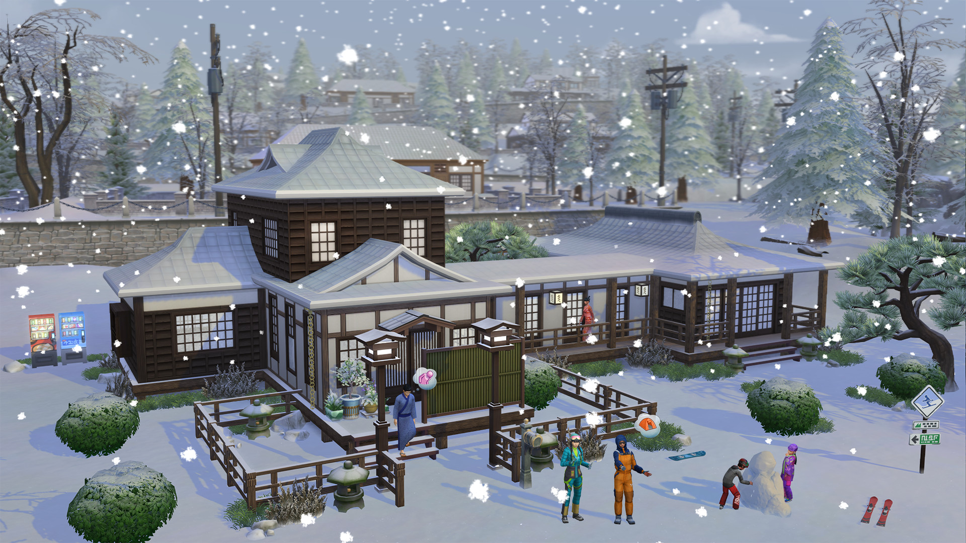 The Sims 4: Snowy Escape 3580 The Sims 4: Snowy Escape 3580