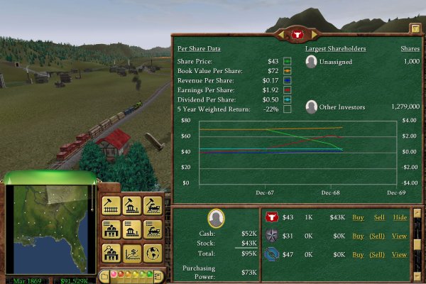 Railroad Tycoon 3 pilt 7312 Railroad Tycoon 3 pilt 7312