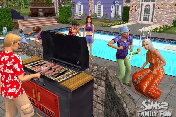 The Sims 2: Family Fun Stuff pilt 6481