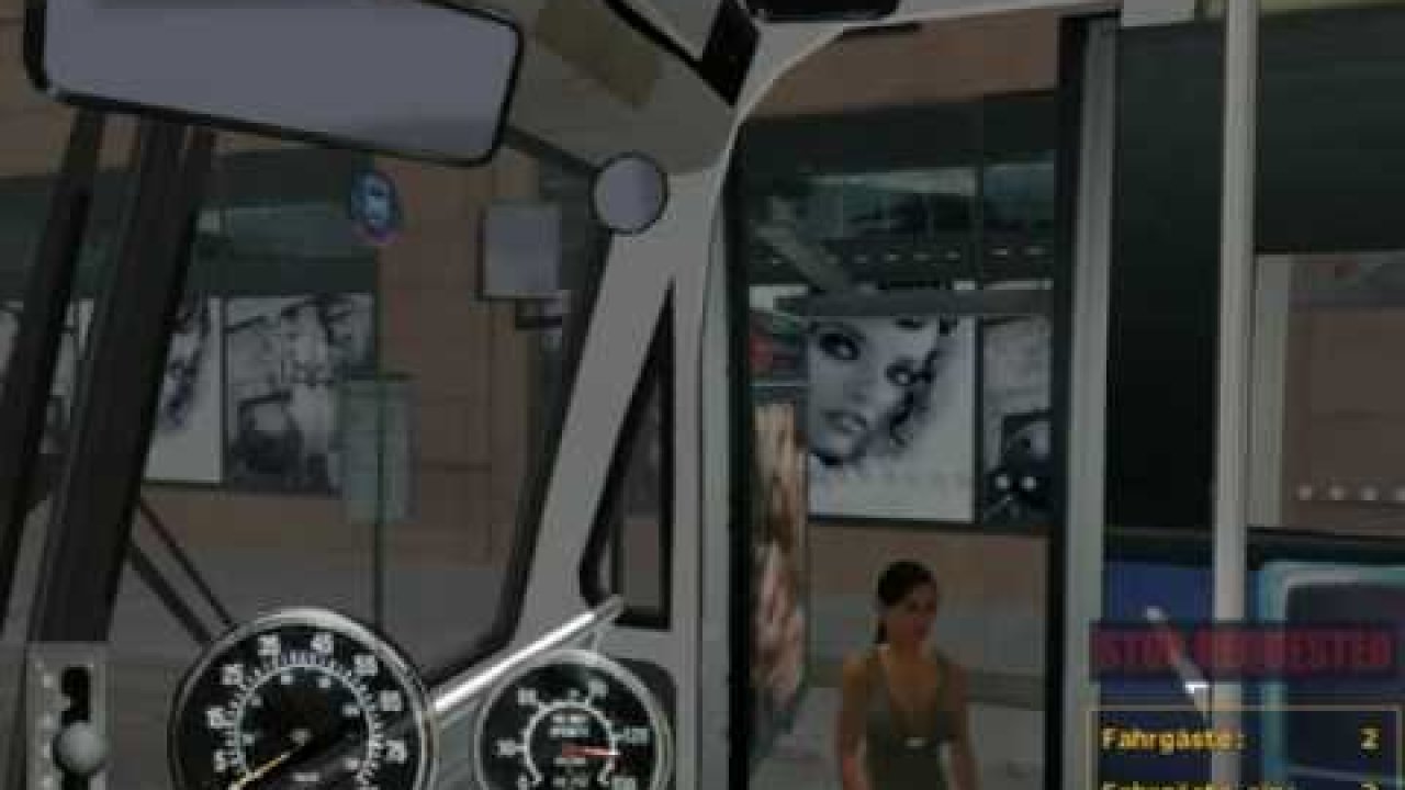 City Bus Simulator 2010 mänguvaade