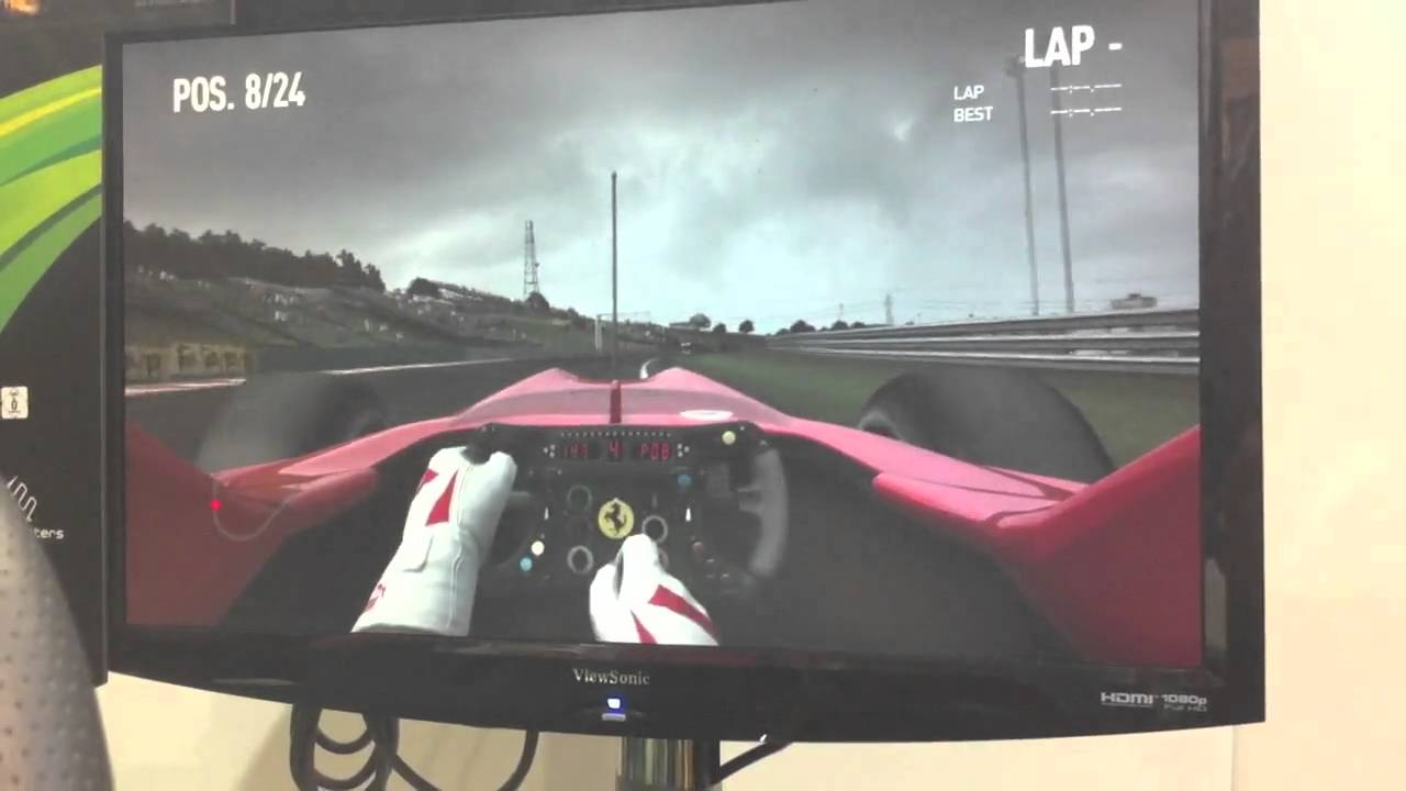 F1 2010 mänguvaade, Ferrari Ungaris, Gamescom 2010