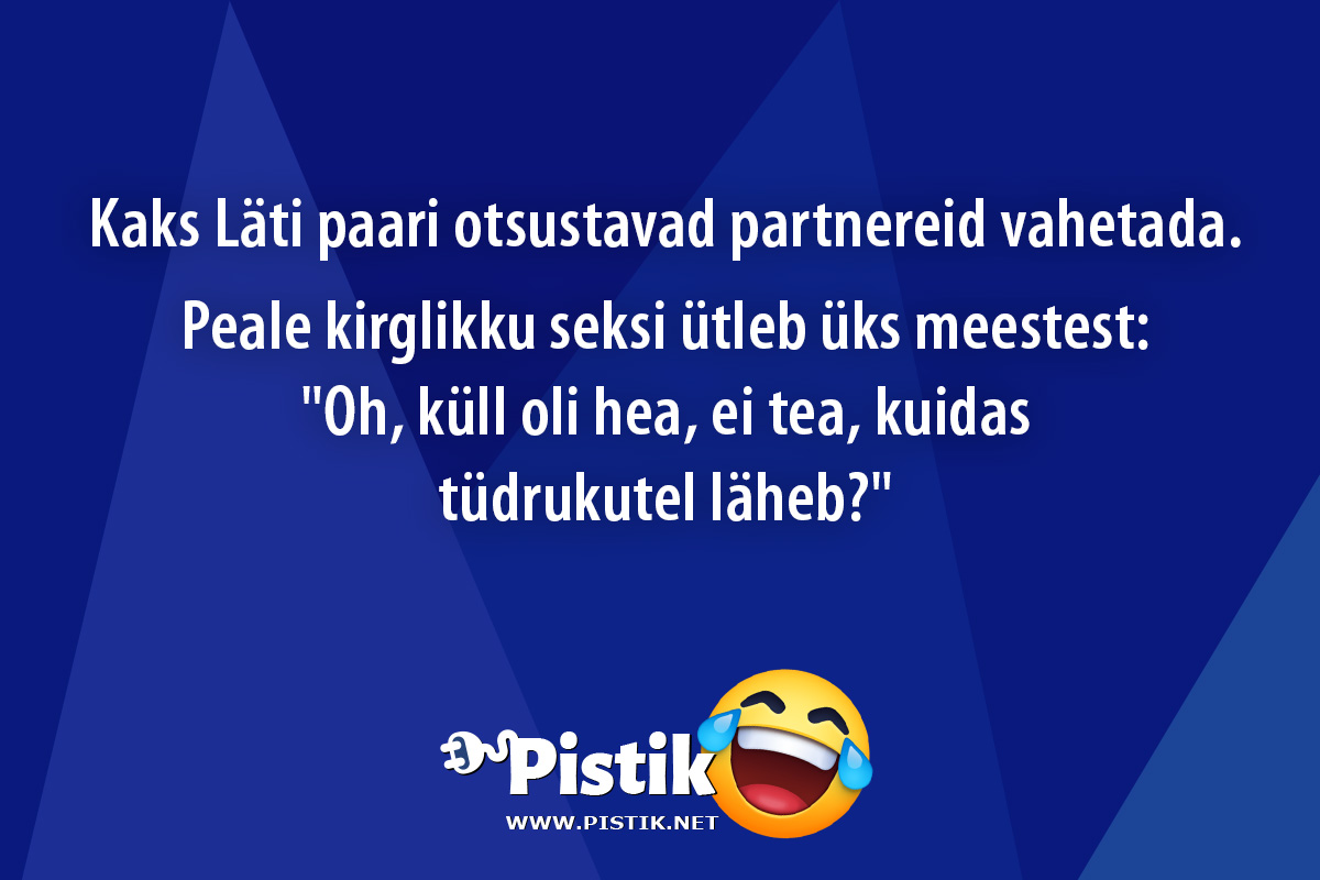 Kaks Läti paari otsustavad partnereid vahetada.Pe ...