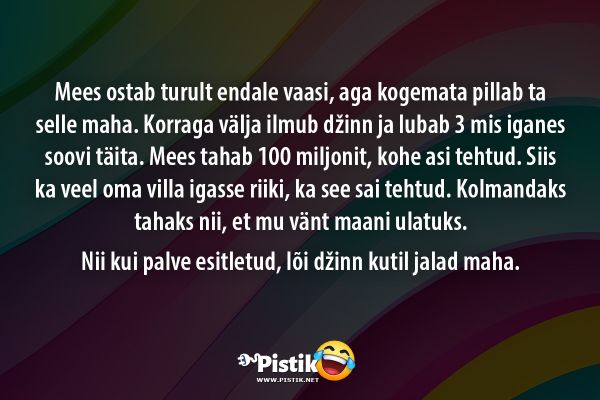 Mees ostab turult endale vaasi, aga kogemata pillab ta ... Mees ostab turult endale vaasi, aga kogemata pillab ta ...