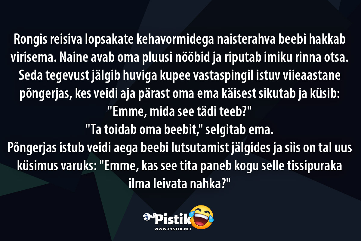 Rongis reisiva lopsakate kehavormidega naisterahva beeb ...
