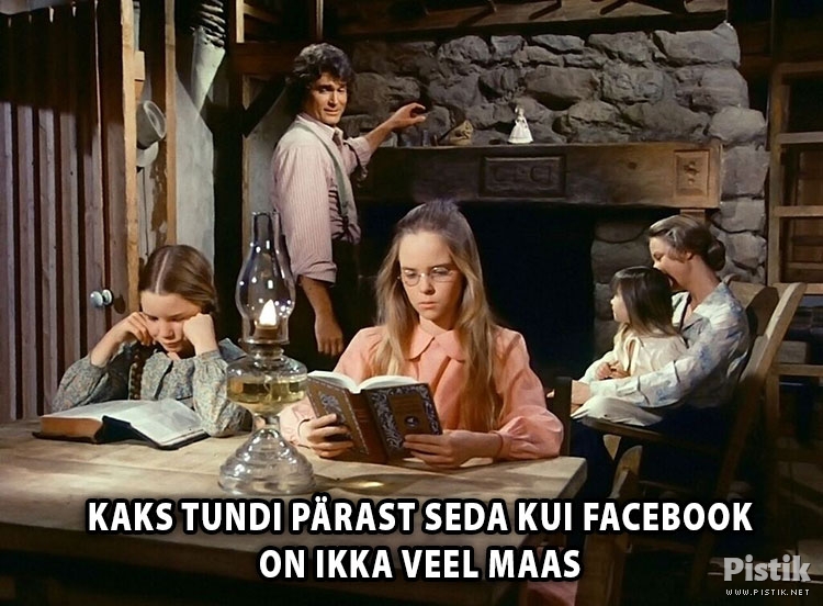 Kaks tundi pärast seda kui Facebook on ikka veel maas
