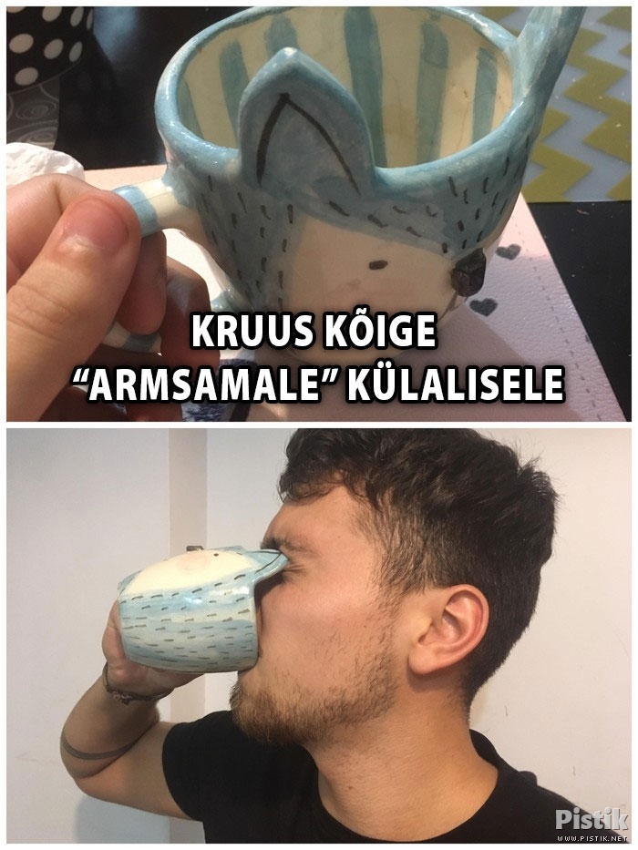 Kruus kõige armsamale külalisele