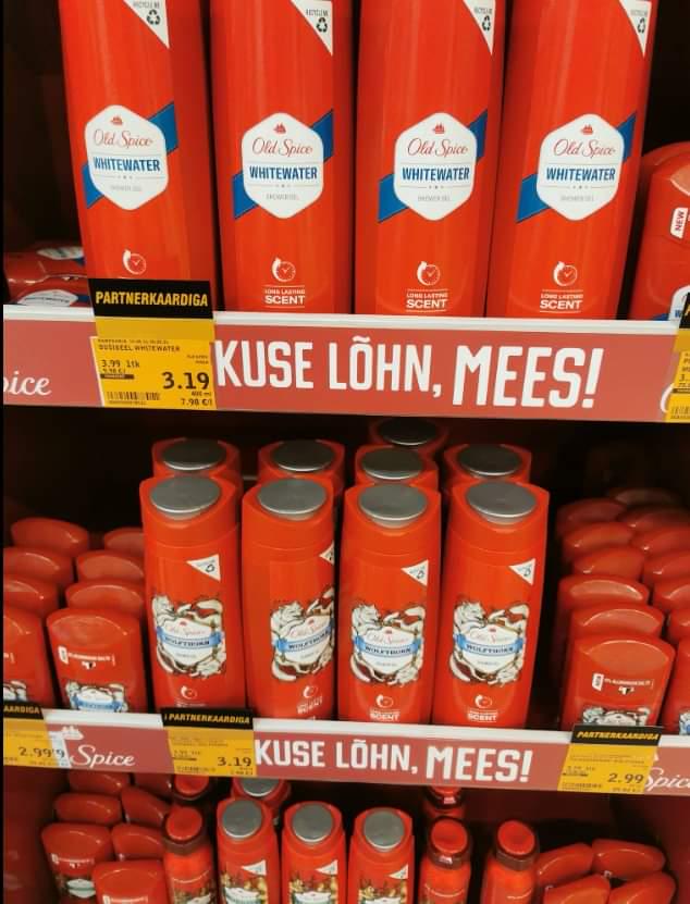 Kuse lõhn, mees!