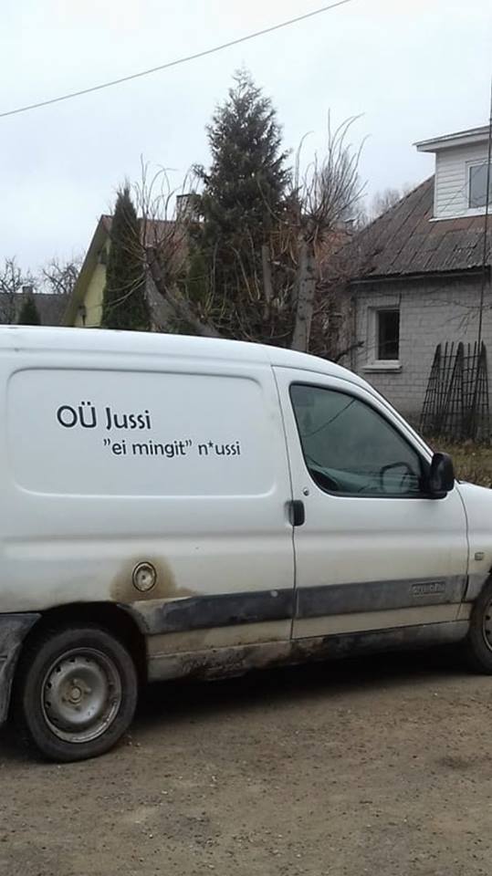 Natuke üle võlli ettevõtte slogan