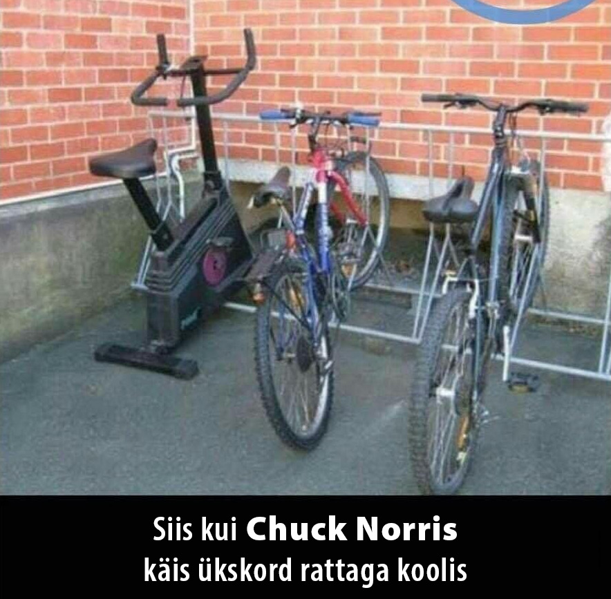 Siis kui Chuck Norris käis ükskord rattaga koolis