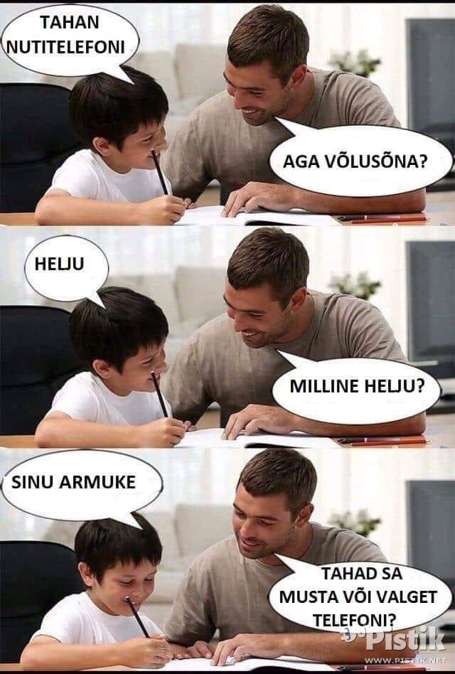 Tahan nutitelefoni