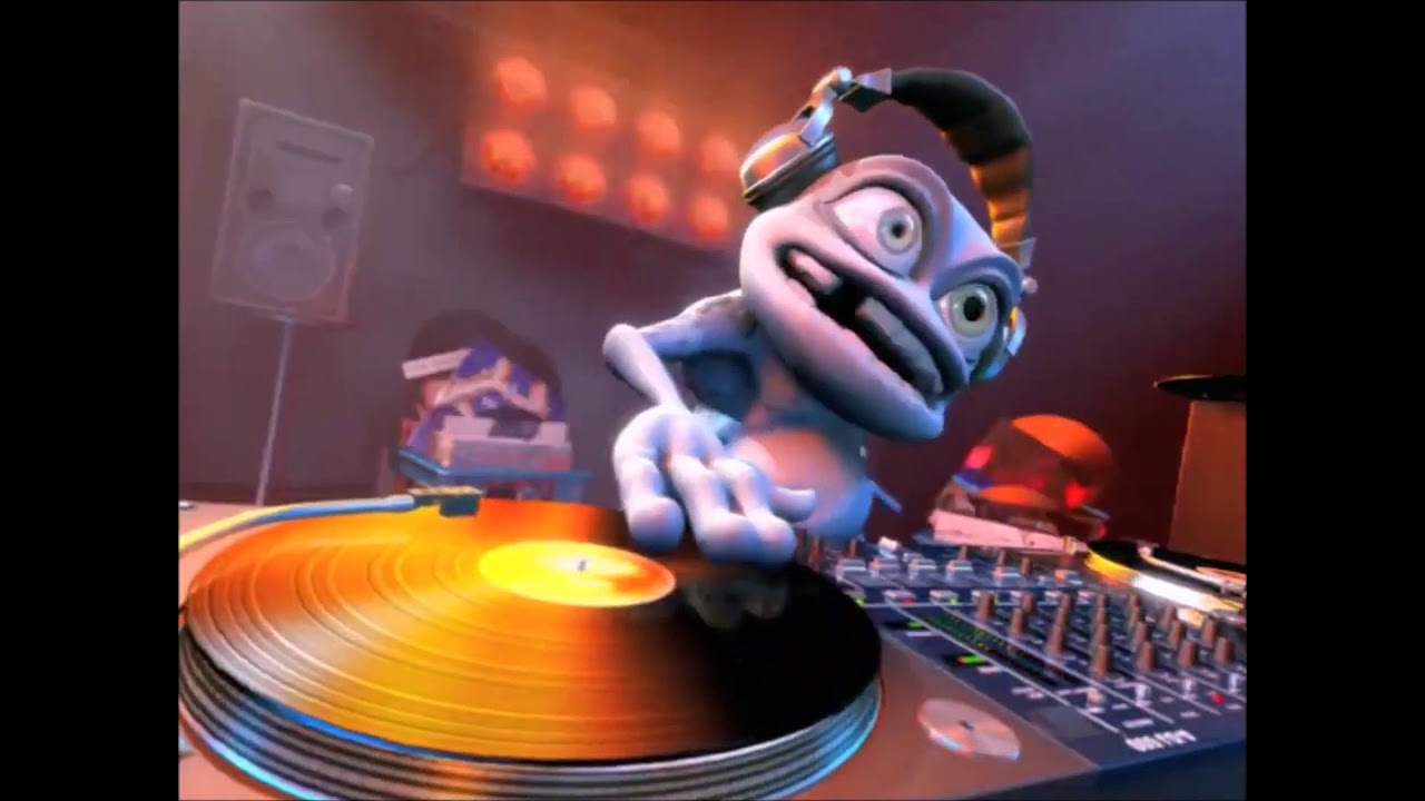 Video e-kaart Crazy Frog Pop Corn