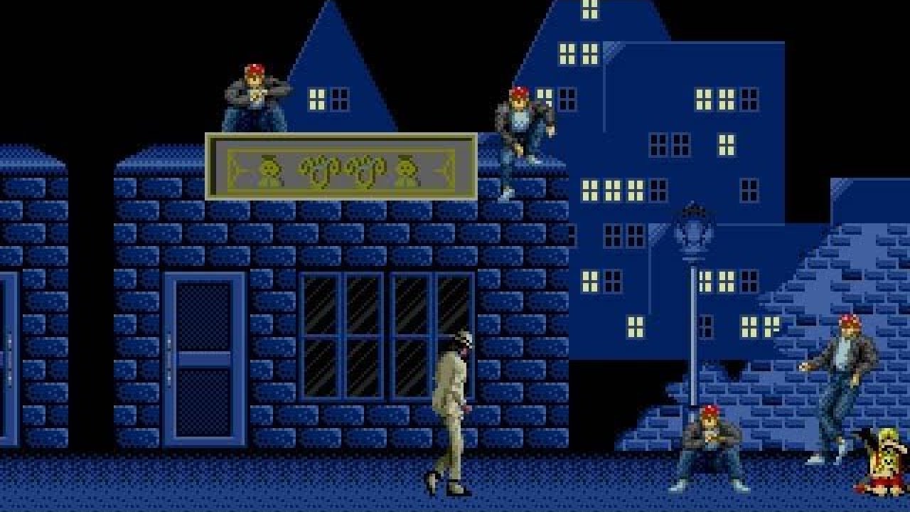 Video e-kaart Michael Jackson - Moonwalker Video Game (Sega Genesis)