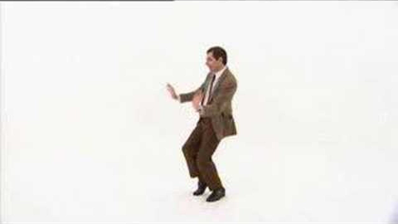 Video e-kaart Mr. Bean tantsib