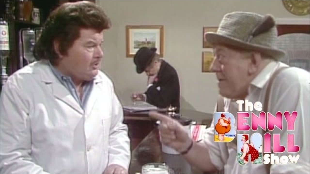 Video e-kaart Benny Hill - Sommeljeer