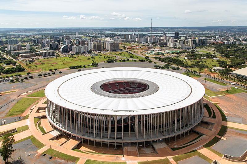 Brasília (Brasiilia) Estádio Nacional Mané Garrincha Brasília (Brasiilia) Estádio Nacional Mané Garrincha