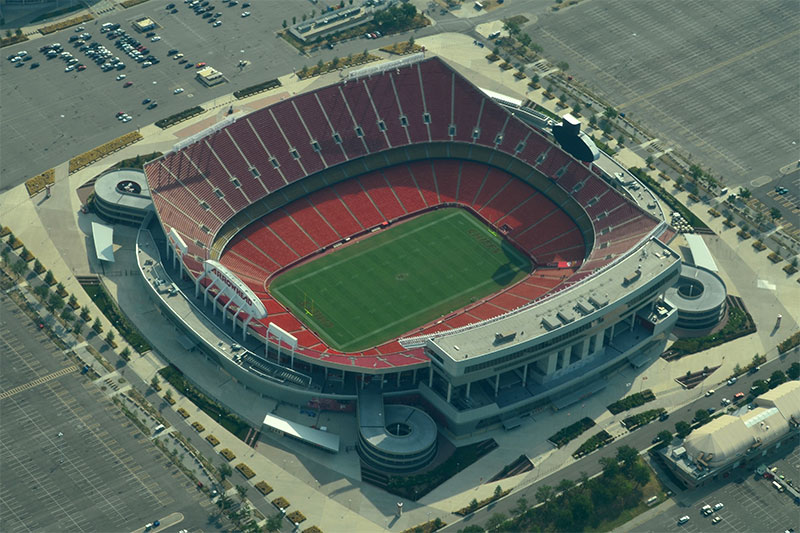 Kansas City (Missouri, USA) Arrowhead staadion Kansas City (Missouri, USA) Arrowhead staadion