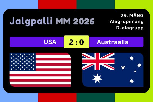 USA alistas Austraalia ja kindlustas pääsu MM-i sõelmängudele