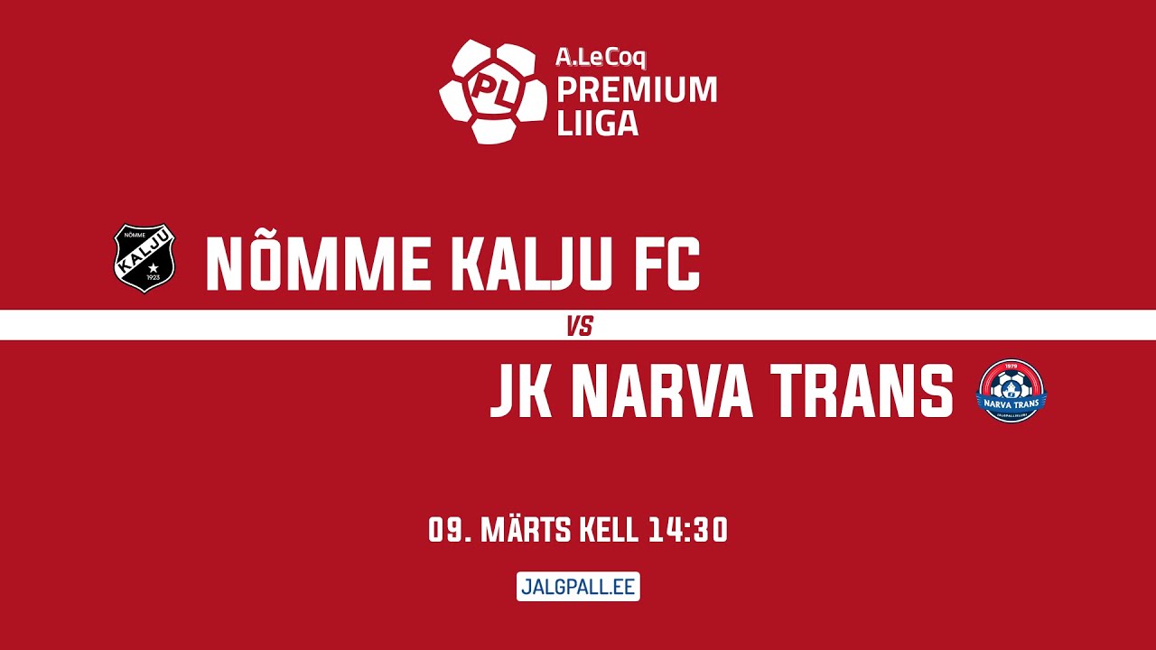 Premium liiga 2024 2. voor, Nõmme Kalju FC - JK Narva Trans