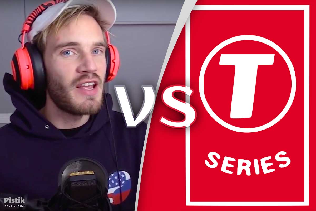 YouTube suur titaanide võitlus käimas - PewDiePiele vs T-Series