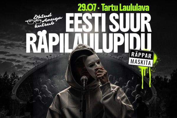 Tartus toimub 2027. aasta suvel Eesti esimene suur räpilaulupidu Tartus toimub 2027. aasta suvel Eesti esimene suur räpilaulupidu