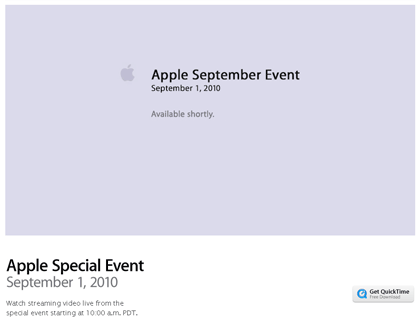 Apple live esitlus