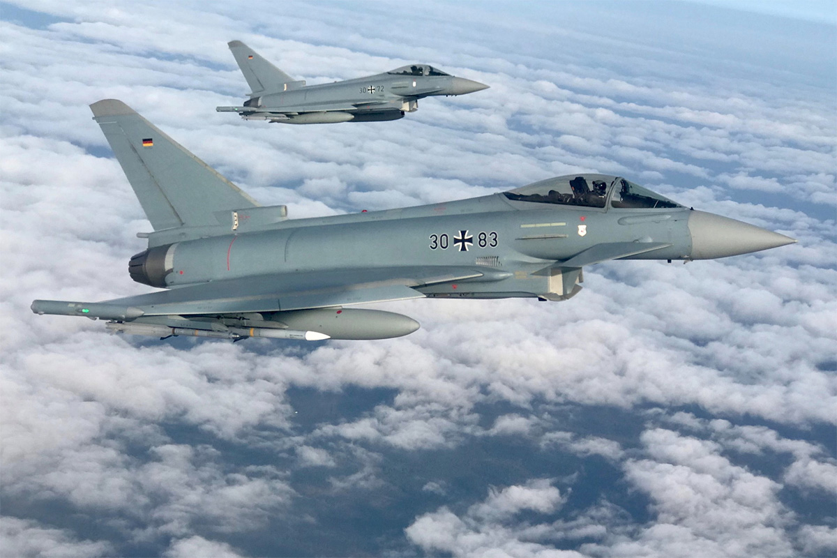 Balti riikide õhuruumis algas NATO õhuväe õppus