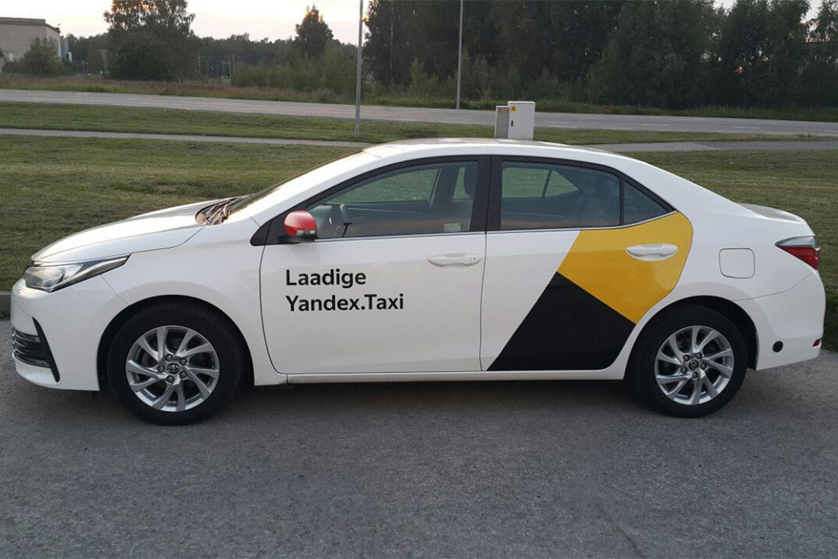 Eesti keelab Yandex Taxi tegevuse