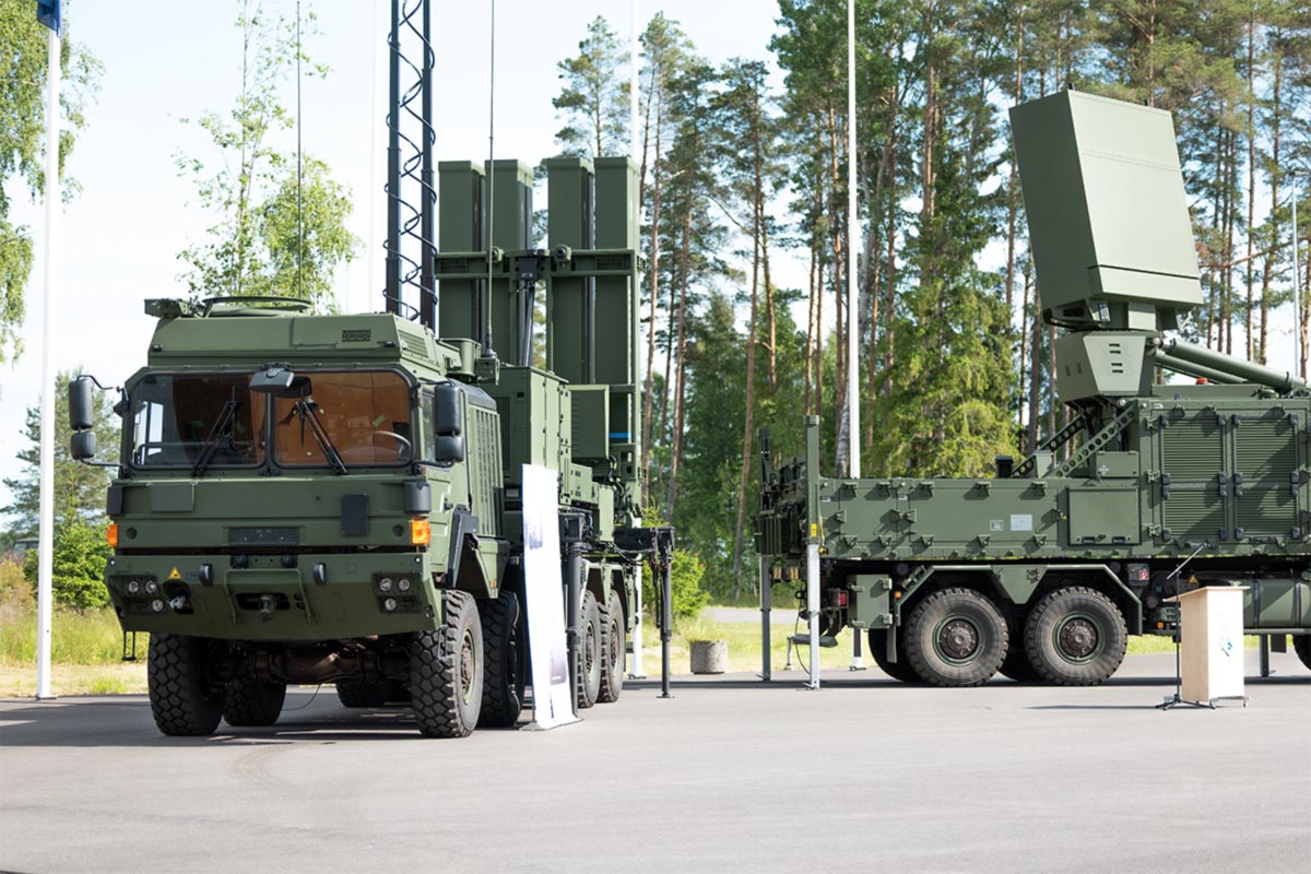 Eesti õhuvägi sai kätte esimesed keskmaa õhukaitsesüsteemid IRIS-T SLM
