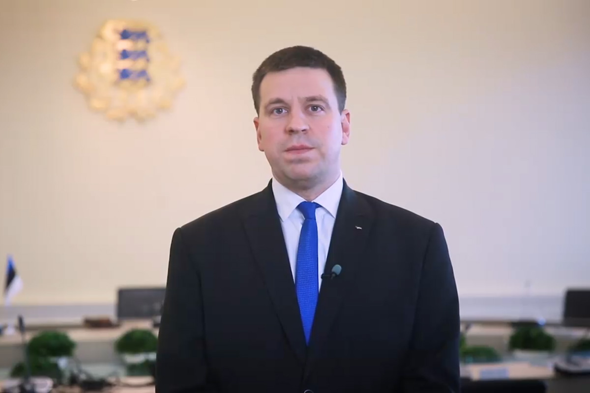 Peaminister Jüri Ratas luges kõigile nädalavahetuseks sõnad peale!