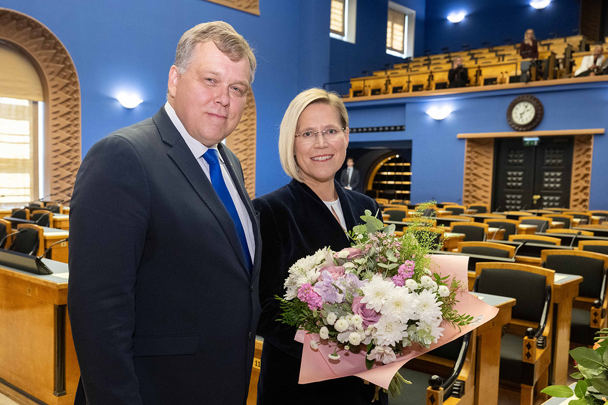 Riigikogu valis Eesti uueks presidendiks Ülle Madise