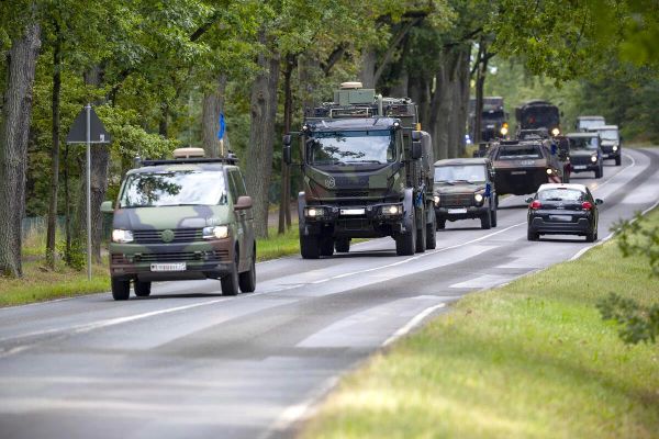 Saksamaa relvajõudude logistikaõppus Brave Blue 26 toimub esmakordselt Eestis Saksamaa relvajõudude logistikaõppus Brave Blue 26 toimub esmakordselt Eestis
