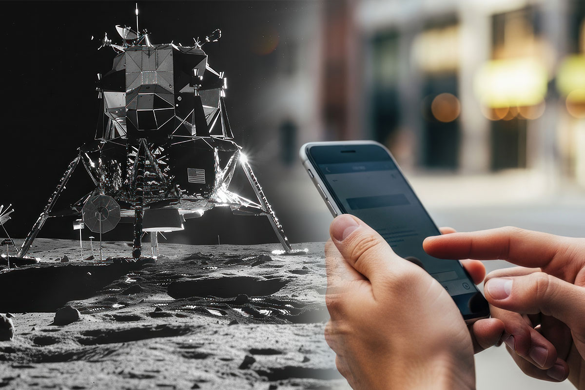 Tänapäeva nutitelefonid on võimsamad kui Apollo 11 Kuule viinud arvutid Tänapäeva nutitelefonid on võimsamad kui Apollo 11 Kuule viinud arvutid