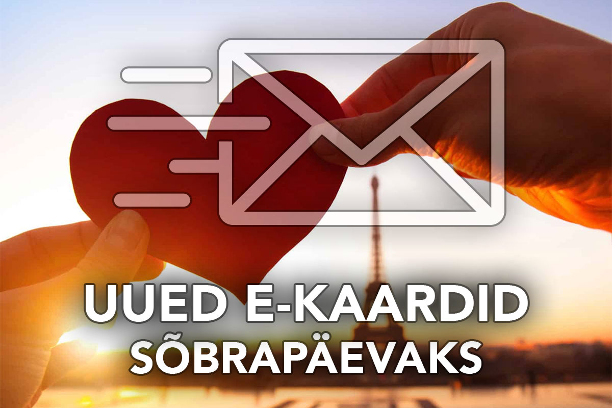 Uued sõbrapäeva e-kaardid