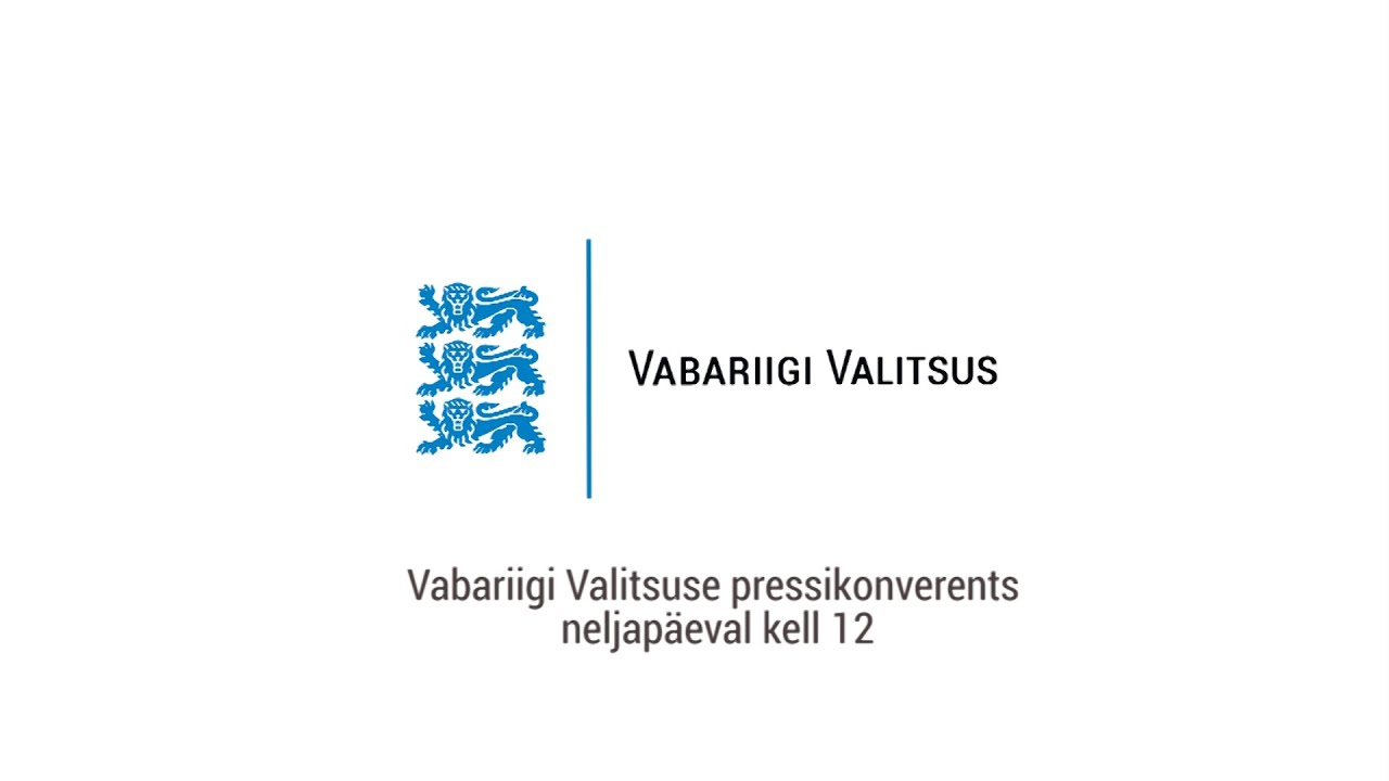 Otseülekanne Eesti Valitsuse pressikonverentsilt, 30. märts 2023
