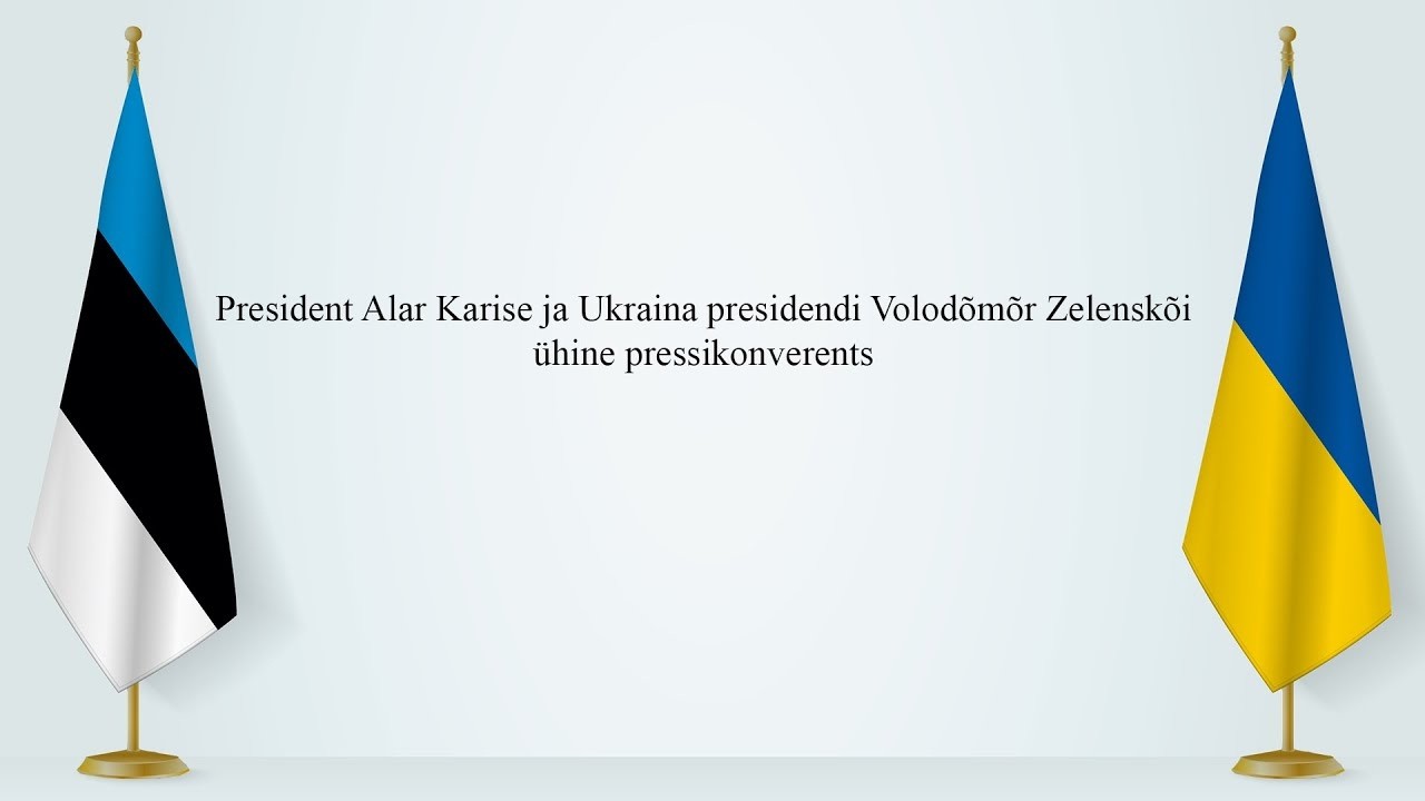 Karise ja Zelenskõi ühine pressikonverents, 9. juuni 2026