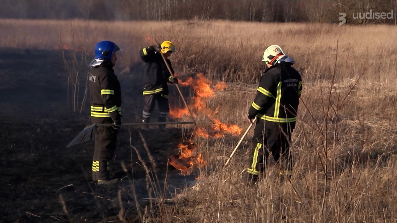 Päästjad kasutavad maastikupõlengutel abivahendina droone