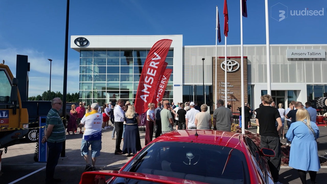 Amserv avas Peetris Baltikumi suurima Toyota keskuse