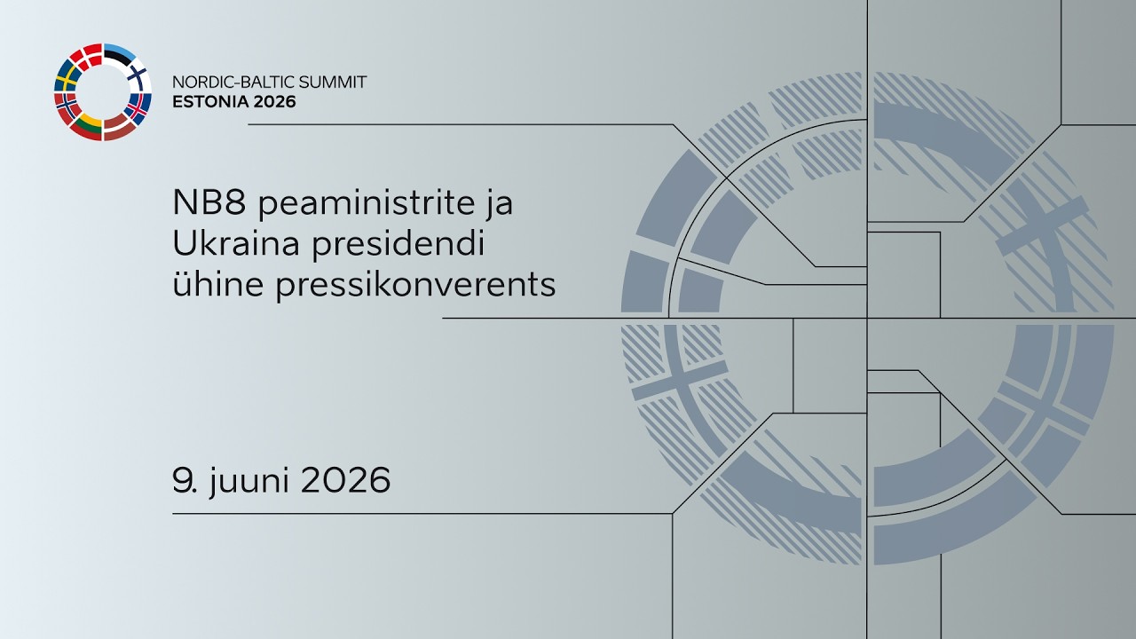 Põhjala ja Balti peaministrite ning Zelenski pressikonverents, 9. juunil 2026