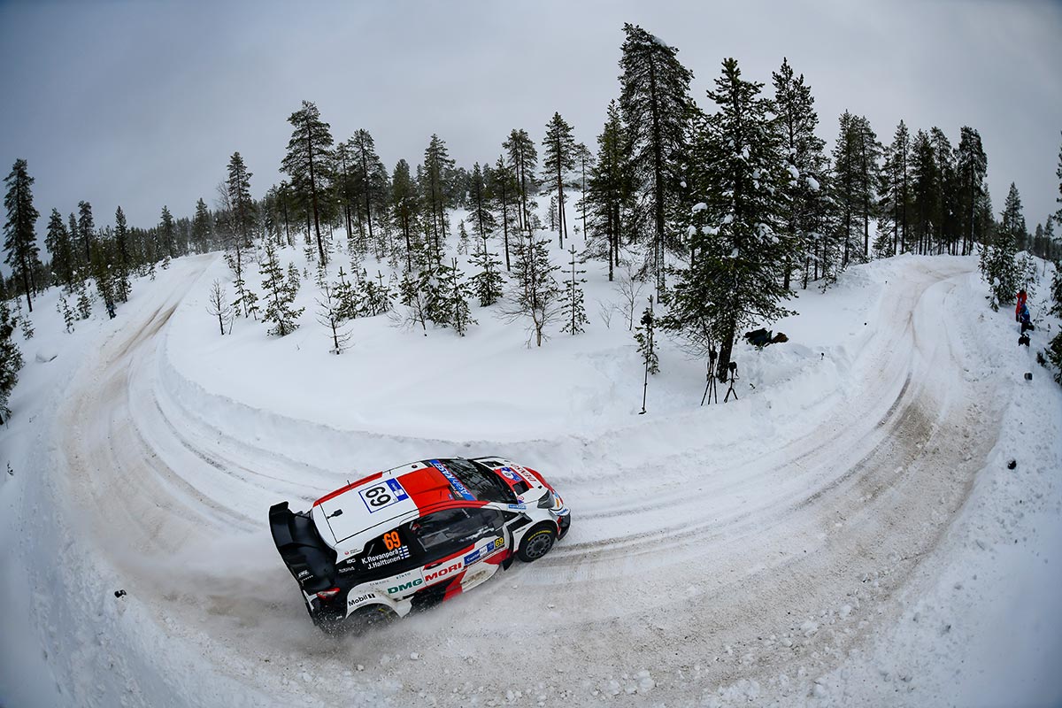 Arctic ralli punktikatsel võttis maksimumpunktid Rovanperä