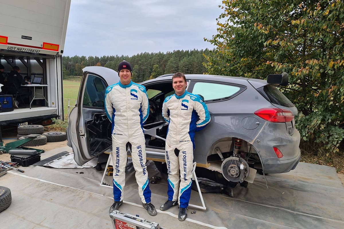 Egon Kaur testis uut M-Spordi arendatud Rally3 autot