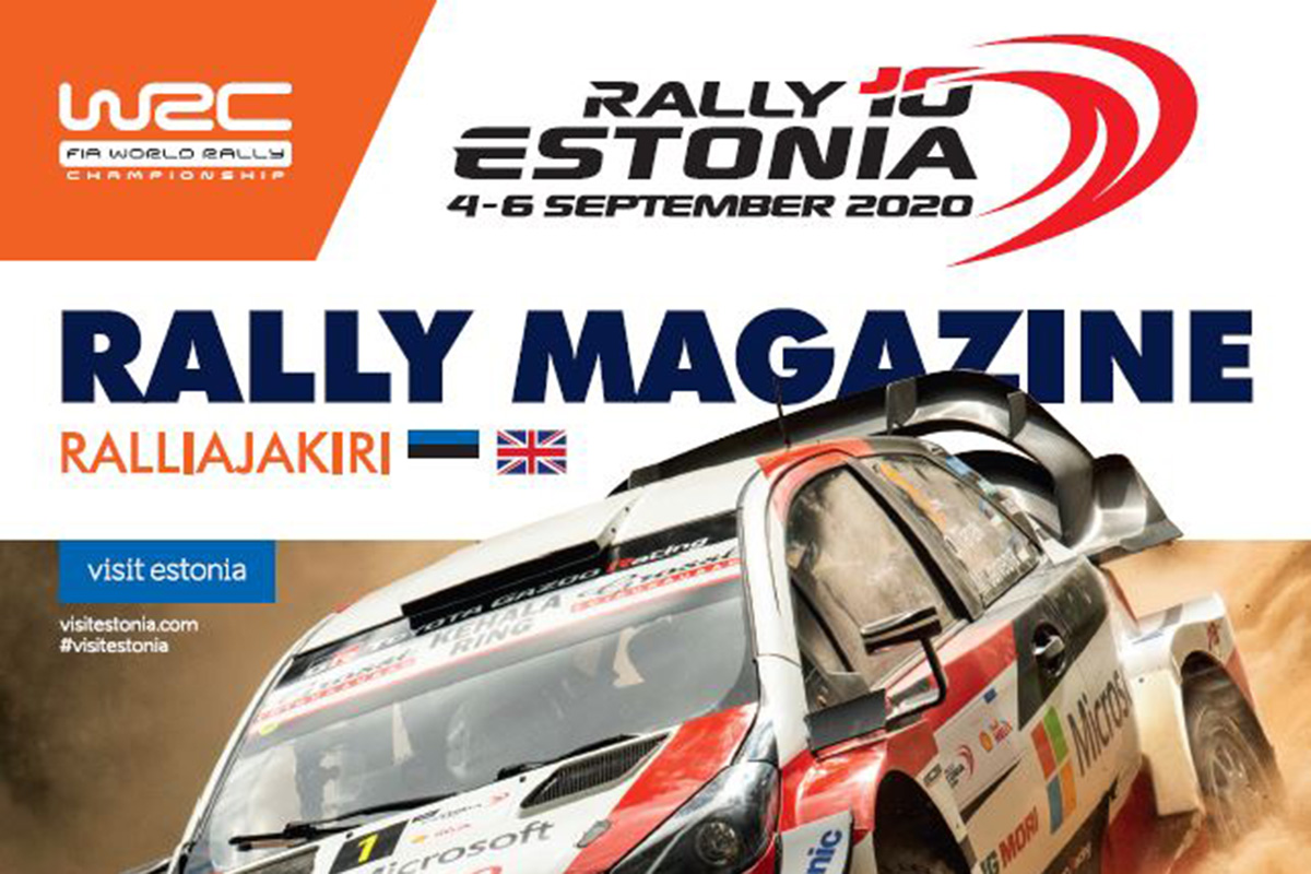 Ilmunud on selleaastase WRC Rally Estonia ralliajakiri