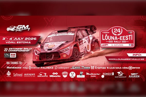 Eesti ralliparemik koguneb nädalavahetuseks Võrumaale, stardis ka WRC sarja liider Evans