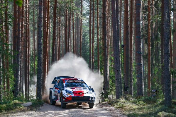 Rally Estonia laupäevase võistluspäeva lõpetas kindla liidrina Rovanperä